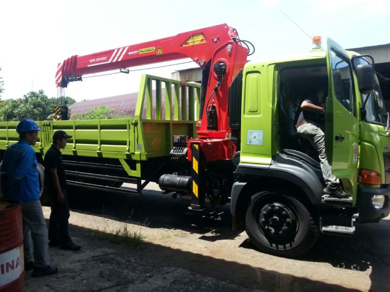 Sany Palfinger crane-SPS2500B- Telescopic crane -10 ton ...